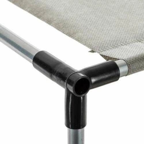 Kovový regál Mix n`Modul 5five loftový šedý 3dílný do obýváku a ložnice 98 cm